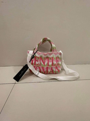 GENTLEWOMAN ROSERAIE KNITTED MICRO TOTE