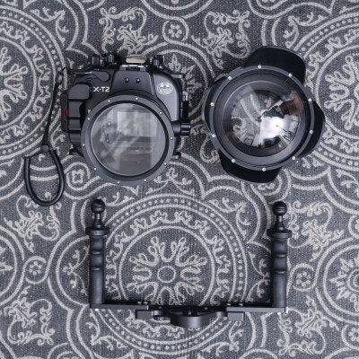 Fujifilm X-T2 + Viltrox 23mm + Underwater camera