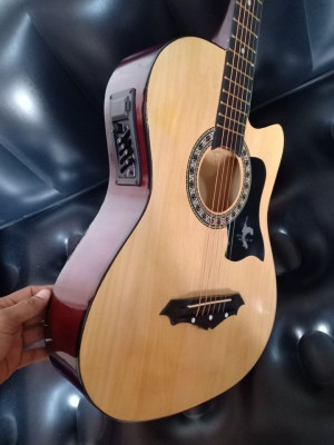 Beginners Acoustic Guitar With 4 band Equalizer pick up
