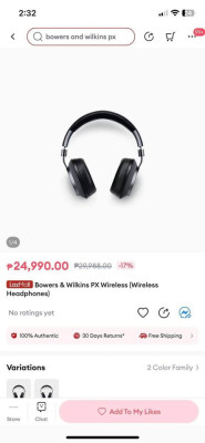 Bowers and Wilkins PX