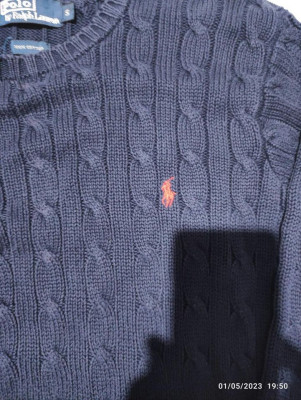 RALPH LAUREN CABLE KNITTED SWEATER