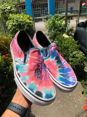 Vans Classic Grateful Dead Tie Dye Slip-On