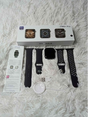 T500 plus pro Smartwatch  with free nike strap fullscreen display