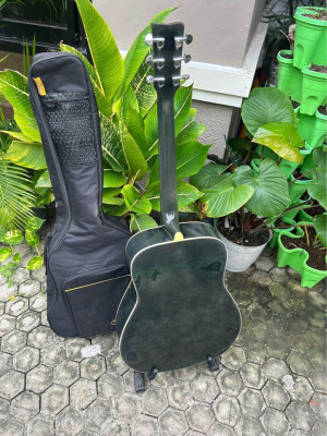 Yamaha FG412 Black Acoustic Guitar