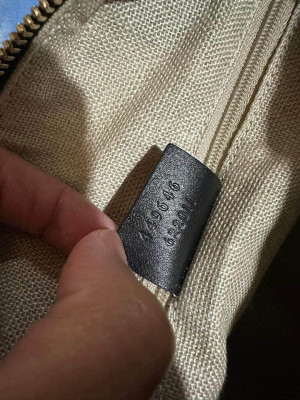 Gucci Guccissima Leather Boston Bag