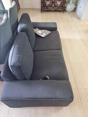 Imported Sofa Couch in Dark Gray