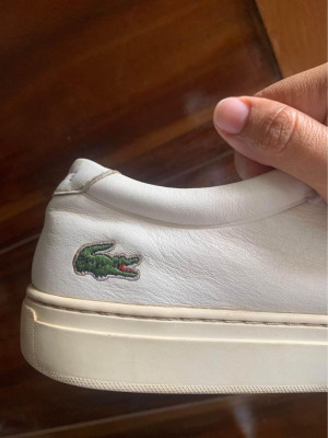 PRELOVED LACOSTE SNEAKER FOR MEN SIZE 9