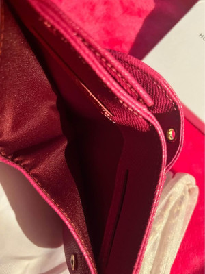 HOLB Moon Wallet in Hot Pink