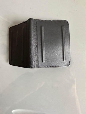 KeySmart Urban Union Bi-Fold Wallet (Charcoal Black)