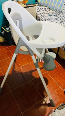 Mamas&papas 2-In-1 Highchair And Junior Seat Grey