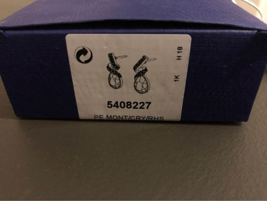 Swarovski Sterling Silver Earrings