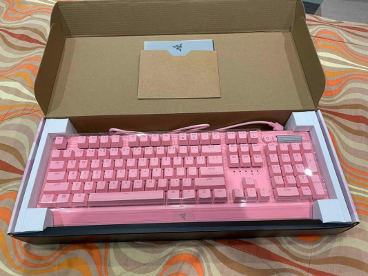 Razer Blackwidow V3 Quartz Mechanical Gaming Keyboard