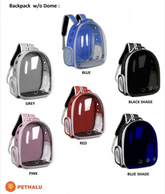 Pet carrier (bag or backpack design)
