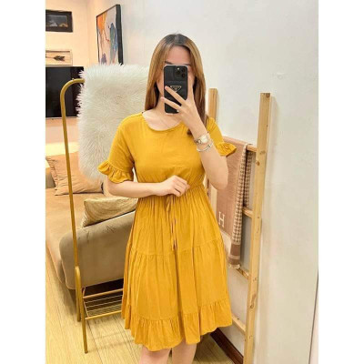 Taylor Sheering Tie Dress