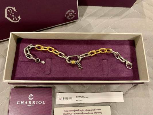 Authentic Charriol Forever Lock Bracelet