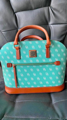 DKNY Seafom Domed Zip Satchel