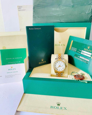 Authentic Rolex DateJust 36mm Super Jubilee Watch for Men’s