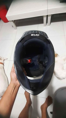 Evo Helmet Matte Black Gsx 3000