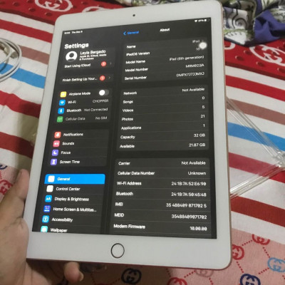 IPAD 6TH GEN 32GB WITH SIMSLOT