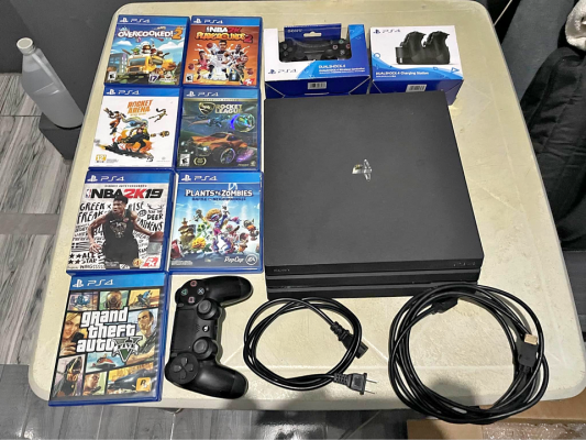 Playstation 4 Pro Bundle For Sale