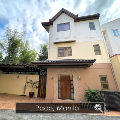 Charming Stand Alone Modern Townhouse for Sale in Paco, Manila