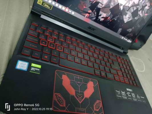 ACER NITRO 7, i5 9th Gen, GPU GTX 6GB, 12GB RAM, 256GB SSD + 1TB HDD, 15.6"