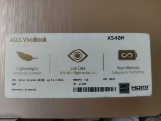 Asus vivobook laptop