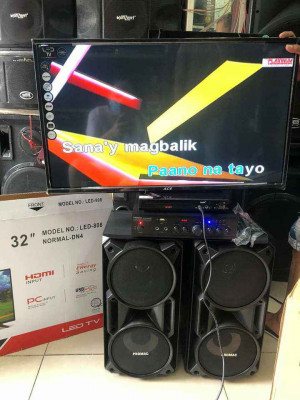 VIDEOKE AND KARAOKE SET FOR SALE!