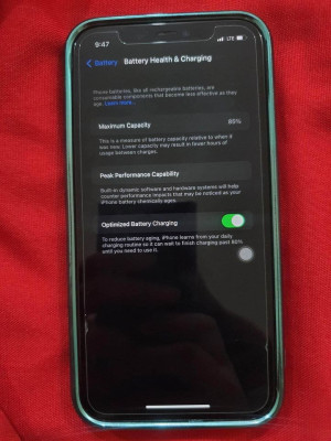 Iphone 11 mint green 64gb