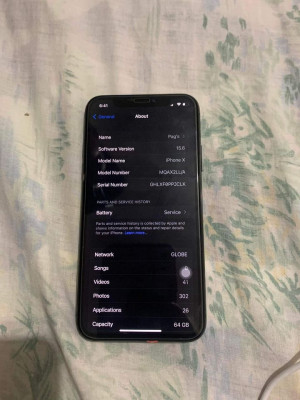 Iphone x 64gb