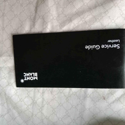 Original Mont Blanc (wallet and belt)