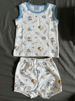 Brandnew Small Wonders Sando/Shorts diaper