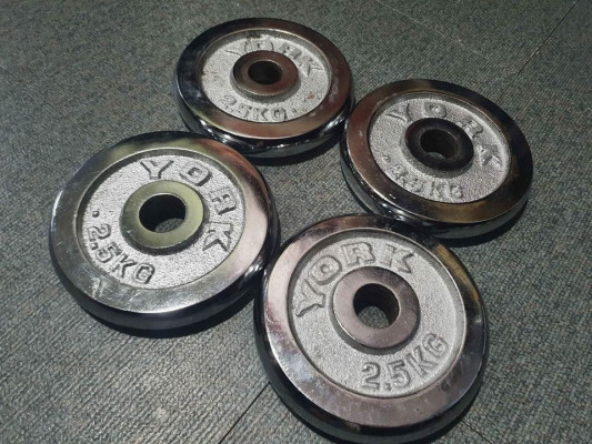 SELL RUSH GYM METAL PLATES