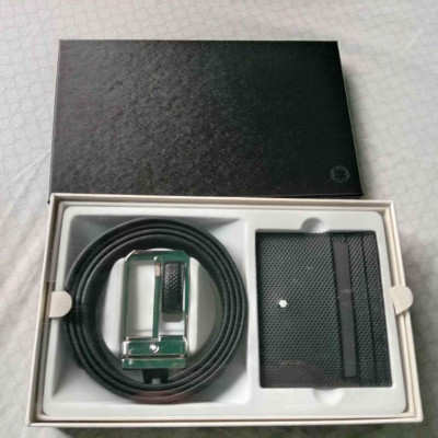 Original Mont Blanc (wallet and belt)