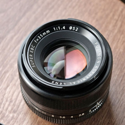 Fujifilm 35mm F1.4 (Yes, it's available)