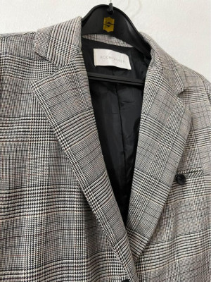 Plaid Gray Blazer