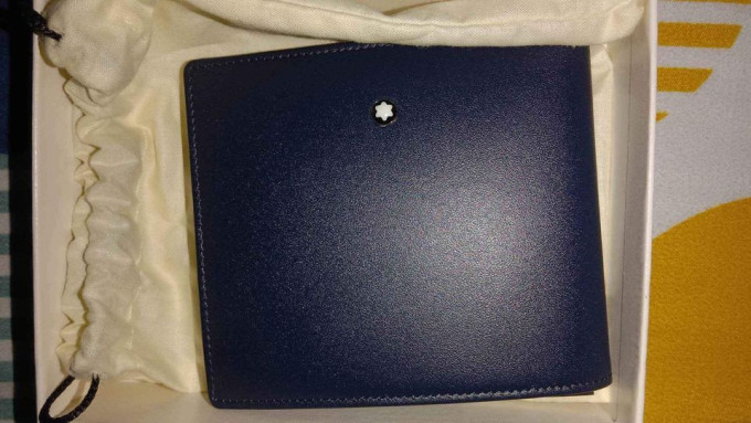 Original Mont Blanc (wallet and belt)