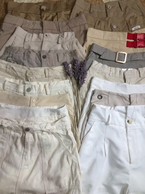 Korean zipper shorts