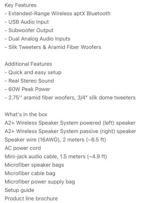 Audioengine A2+ Wireless