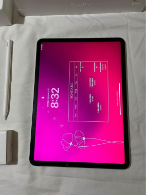 iPad Pro 2018 64gb Silver Wifi only and Apple Pencil 2