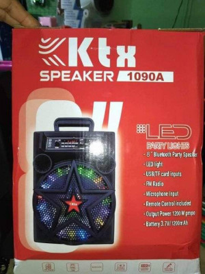 KTX BLUETOOTH SPEAKER 8 INCHES WITH FREE MICROPHONE