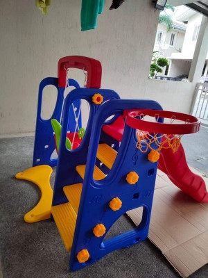 3in2 playground slide w/swing for kids perfect pang gift kay baby