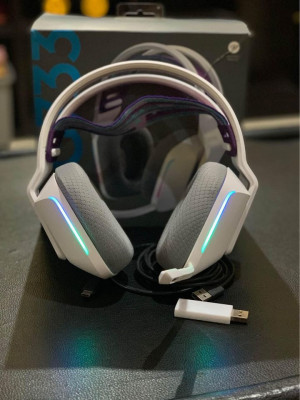 Selling LOGITECH G733 Wireless Gaming Headset RGB (White)