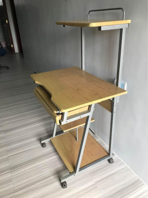 Computer Table And Office Chair Set