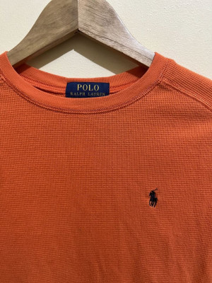Polo by Ralph Lauren Knitted Sweatshirt in Orange