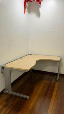 L-Shaped Study Table