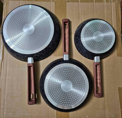 Aluminum Non Stick Granite Coated Frying Pan Induction Stove