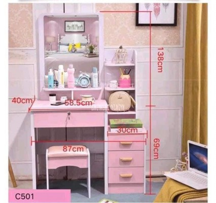 Vanity Dresser Set Makeup