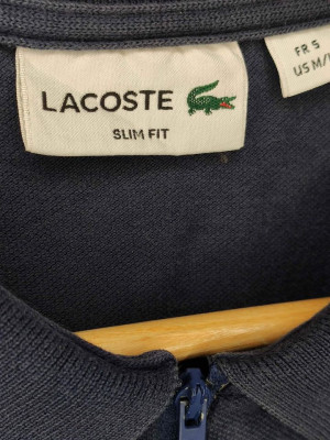 LACOSTE POLO SHIRT HALF ZIP NEW RELEASE