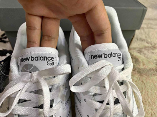 New Balance "550 Triple White"